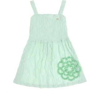U.s. Polo Assn. Kız Çocuk Su Yeşili Elbise (Dokuma) 50299341-VR048