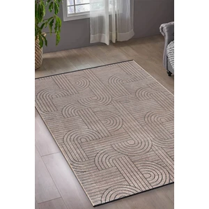 Troy Yıkanabilir Kaydırmaz, Pamuk Dokuma, Premium Kalite Salon&mutfak&yemek Odası Kilimi TY112-BEJ