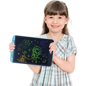 Çocuklar Için Eğitici 8.5 Inç Ekranlı Kalemli Renkli Yazı Yazma ve Resim Çizme Tableti 1 Adet