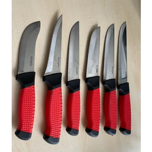 Çift Renkli 6 Lı Bıçak Set