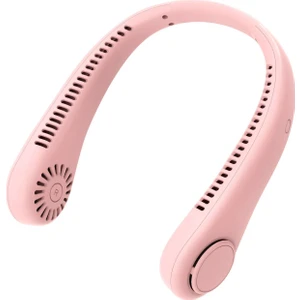 Yeni Asılı Boyun Fanı Taşınabilir Sessiz Turbo Boyun Boyun Yapraksız Mini Rüzgar (Yurt Dışından)