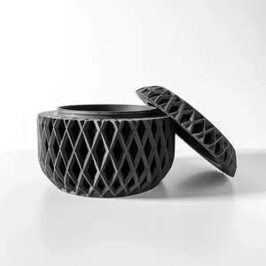 Geometrik Tasarımlı Dekoratif Kase