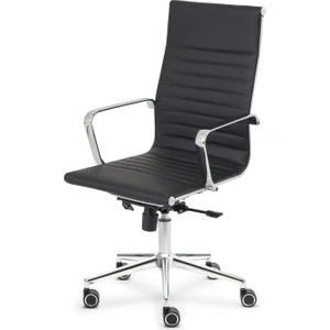Mezura Ofis Chrome Yönetici Koltuğu Siyah