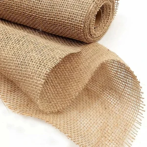 Doğal Jüt Kumaş Hasır Kumaş En 1 Metre Boy 1 Metre