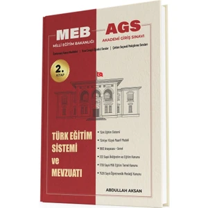 2025 MEB AGS Türk Eğitim Sistemi ve Mevzuatı