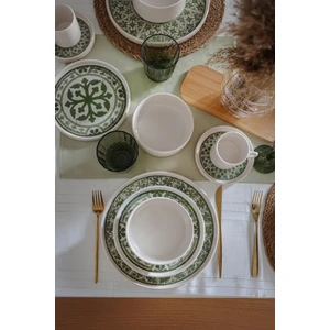 Timeless Green Stackable Yemek / Kahvaltı Takımı 20 Parça 4 Kişilik 21974-75