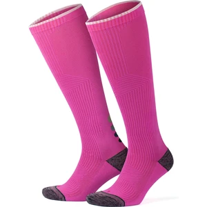 Taban Altı Havlulu Dikişşiz Renkli Diz Boyu 20-30 mm Hg Basınçlı Kompresyon Çorap 3595