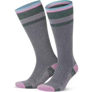 Bambu Dikişsiz Renkli Diz Boyu 15-20 mm Hg Basınçlı Kompresyon Çorap 3596