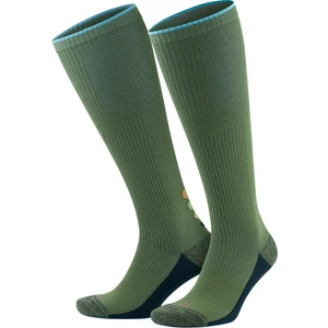 Taban Altı Havlulu Dikişşiz Renkli Diz Boyu 20-30 mm Hg Basınçlı Kompresyon Çorap 3595