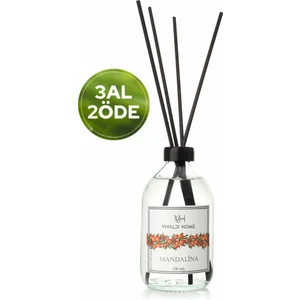 Vivaldi Home Mandalina Çubuklu Oda Kokusu Esansiyel Uçucu Yağ 100 ml