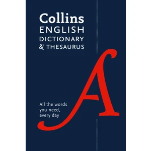 Harper Collins Collins English Dictionary & Thesaurus -All The Words You Need (New)