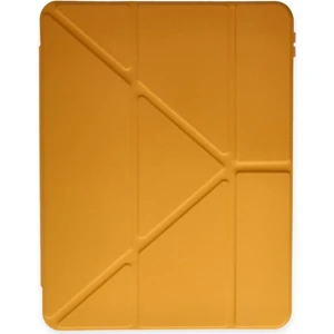 Apple Ipad 10. Nesil 2022 10.9 Inç Kılıf Kalem Bölmeli Silikon Standlı Kılıf Origami
