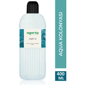 Pet Şişe 80 Derece Aqua Kolonya 400 ml