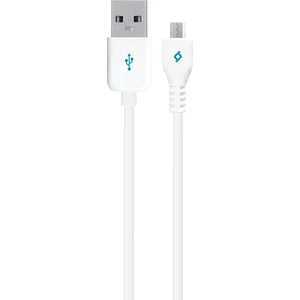 Micro Usb Data ve Şarj Kablosu Beyaz