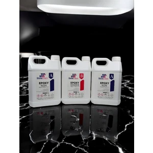 Woodpox 15 kg Ahşap Şeffaf Epoksi Reçine Yüksek Döküm 5 cm