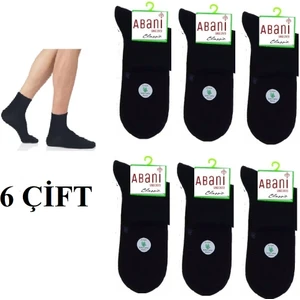 Abani Classic 6 Çift Yarım - Kısa Konç Erkek Bambu Çorap