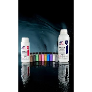 Ultra Şeffaf Epoksi 1,5 kg + Epoksi Pigment 10 Renk 20 ml(SÜPRİZ HEDİYE)