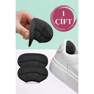 Walter White Ayakkabı Topuk Vurma Önleyici,Daraltma Pedi Ayakkabı İçi Koruyucu Aparat Topuk Süngeri Siyah