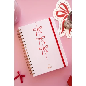 Matt Notebook A5 15X21 cm Spiralli Lastikli Kareli Tarihsiz Not Defteri Fiyonk