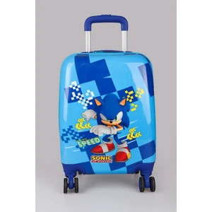 Dekomus Ile Türkiye'de Ilk ve Tek Yeni Sezon Lisanslı Sonıc 40 cm Kabin Boy Bavul / Valiz