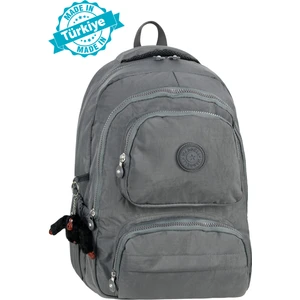 Niss Store  Maymuncuk Hediyeli Suya Dayanıklı Krinkıl Günlük Sırt Çantası ve Okul Çantası