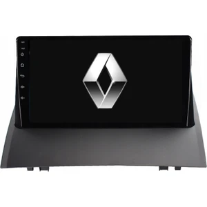 Renault Megane 2 Araç Multimedya Android Ekran Carplay Double Teyp 2+32 9" 04-08 Black