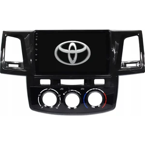 Toyota Hilux Araç Multimedya Android Ekran Carplay Double Teyp 2+32 9" 08-15 Analog P.black