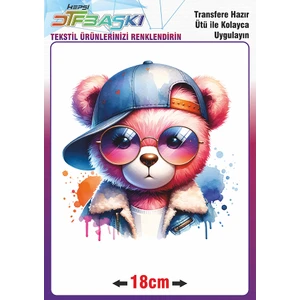 F17 Ajans Ütü ile Yapışan Tekstil Transfer Baskı