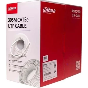 Cat6 Utp 23AWG Siyah 305M Saf Bakır Kablo (Pe) DH-PFM920-6UN