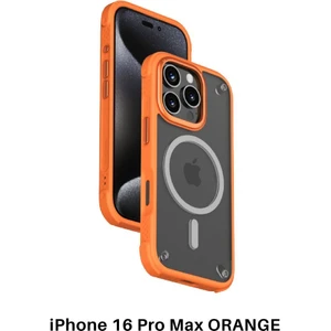 Air caseform magnetic case Apple iPhone 16 pro max (Orange)
