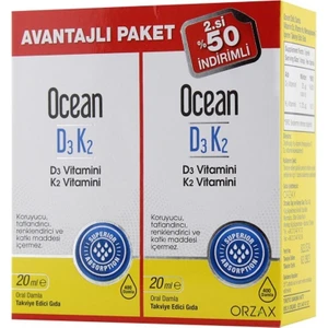 D3K2 Vitamin 20 ml Damla Avantajlı Fırsat Paketi