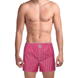 The DON Poplin Erkek Boxer Gül Pembe Çizgili