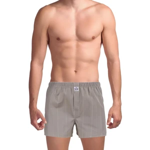 The DON Poplin Erkek Boxer Fildişi Çizgili