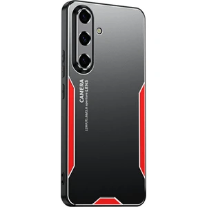 Samsung Galaxy A26 5g Telefon Kılıfı Alüminyum Alaşımlı Tpu Pc Arka Kapak-Kırmızı (Yurt Dışından)