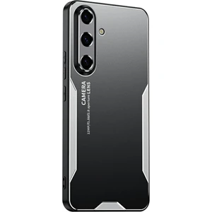 Samsung Galaxy A26 5g Telefon Kılıfı Için Alüminyum Alaşımlı Tpu Pc Arka Kapak-Gümüş (Yurt Dışından)