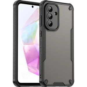 Samsung Galaxy A36 5g Kılıf Pc+Tpu Buzlu Telefon Arka Kapak-Siyah (Yurt Dışından)