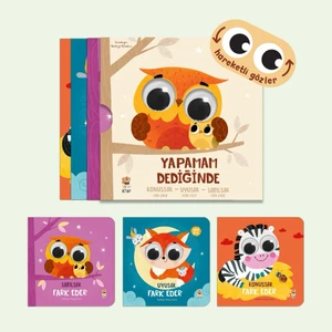 Yapamam Dediğinde (3 Kitap Takım) (Ara-Bul & Hareketli Gözler)