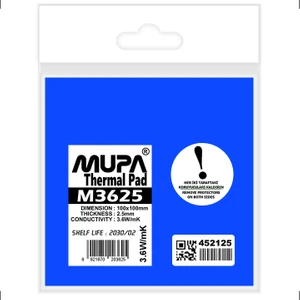Termal Ped / Thermal Pad 2.5mm 3.6w/mk 100x100mm M3625
