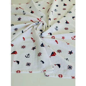 Ft Baby Collection Pamuk Müslin Bebek Battaniyesi  Müslın Örtü 80  x  90 Cm