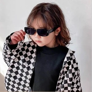 Jolly Kids Uv 400 Korumalı Dikdörtgen Parlak Güneş Gözlüğü Kız Erkek Çocuk Trend 2025 Kutulu 2-9 Yaş