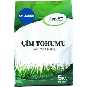 Ulusoy Tohumculuk 4m Joker Çim Tohumu Karışımı 5 kg