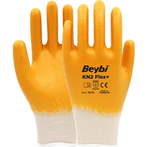Kn2 Flex+ Nitril Kaplı Pamuk Eldiven - 144 Çift