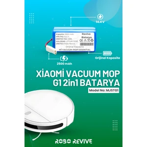 Robo Revive Xiaomi Mi Vacuum Mop G1 2in1 Essential Robot Süpürge Bataryası  14.4V 2500MAH Pil