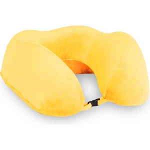 Moda Home Bedding Visco Ortopedik Seyahat Yastığı-Visco Yastık,çıkarılabilir Kılıf, Lüks Seyahat Yastığı Sarı