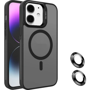 Apple iPhone 11 Kılıf Magsafe Şarj Özellikli Standlı Teknocase Protective Kapak – Lens Koruma +