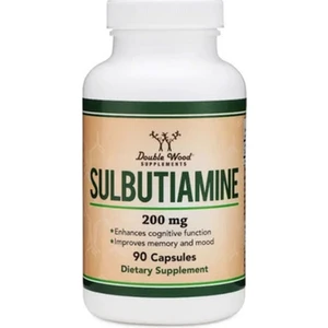 Double Wood Sulbutiamine 90 Caps (Odaklanma+Hafıza Desteği)