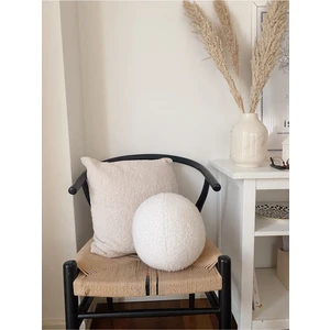 Teddy Top Yastık Naturel Beyaz Büyük