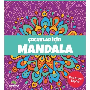 Çocuklar İçin Mandala Mor  -  Emre Aslan