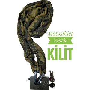 Hard Soldier Motorsiklet Kilidi 1.50 Metre Motor Kilidi Scooter Kilidi