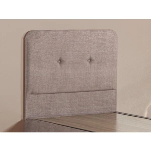 Luna Baza ve Başlık Seti - 100x200 cm Tek Kişilik Kumaş Baza Seti